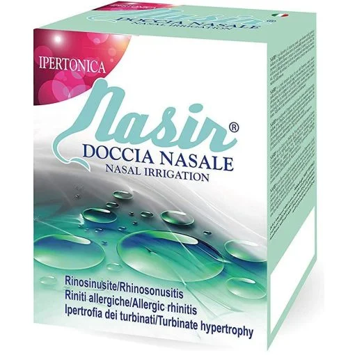 Nasir Lavaggio Nasale Soluzione Ipertonica 3 Sacche + 3 blister