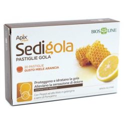 Apix Sedigola Miele & Arancia 20 Pastiglie