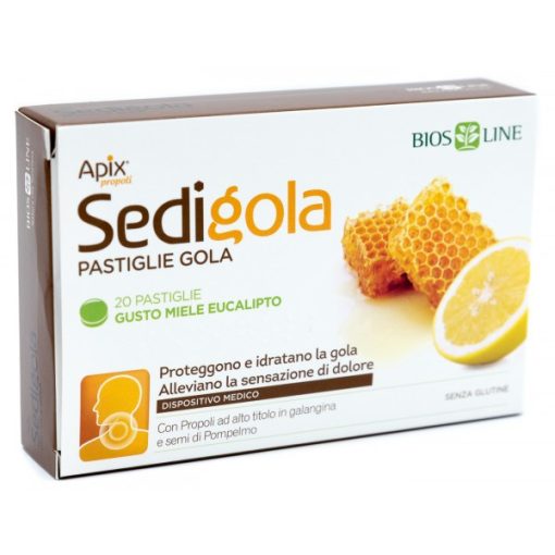 Apix Sedigola Miele & Eucalipto 20 Pastiglie