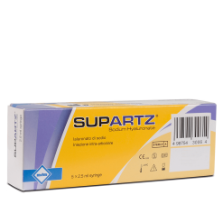 Supartz Siringa Preriempita 2,5 ml Confezione 5 Pezzi