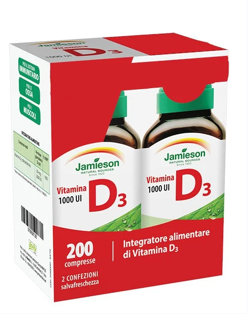 Jamieson Vitamina D3 Duopack 200 Compresse