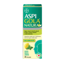 Aspi Gola Natura Gusto Menta Limone Spray 20 ml