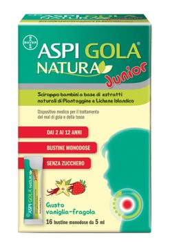 Aspi Gola Natura Junior 2-12 Anni 16 Bustine Monodose 5 ml
