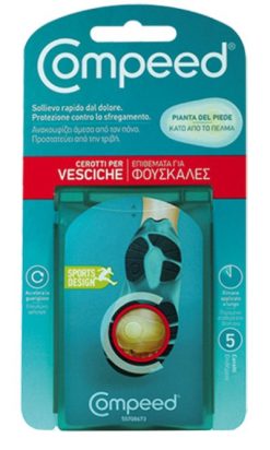 Compeed Cerotti Per Vesciche Pianta Del Piede Sport 5 Pezzi