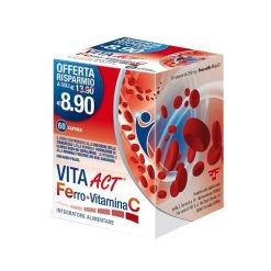Vita Act Ferro + Vitamina C 60 Capsule