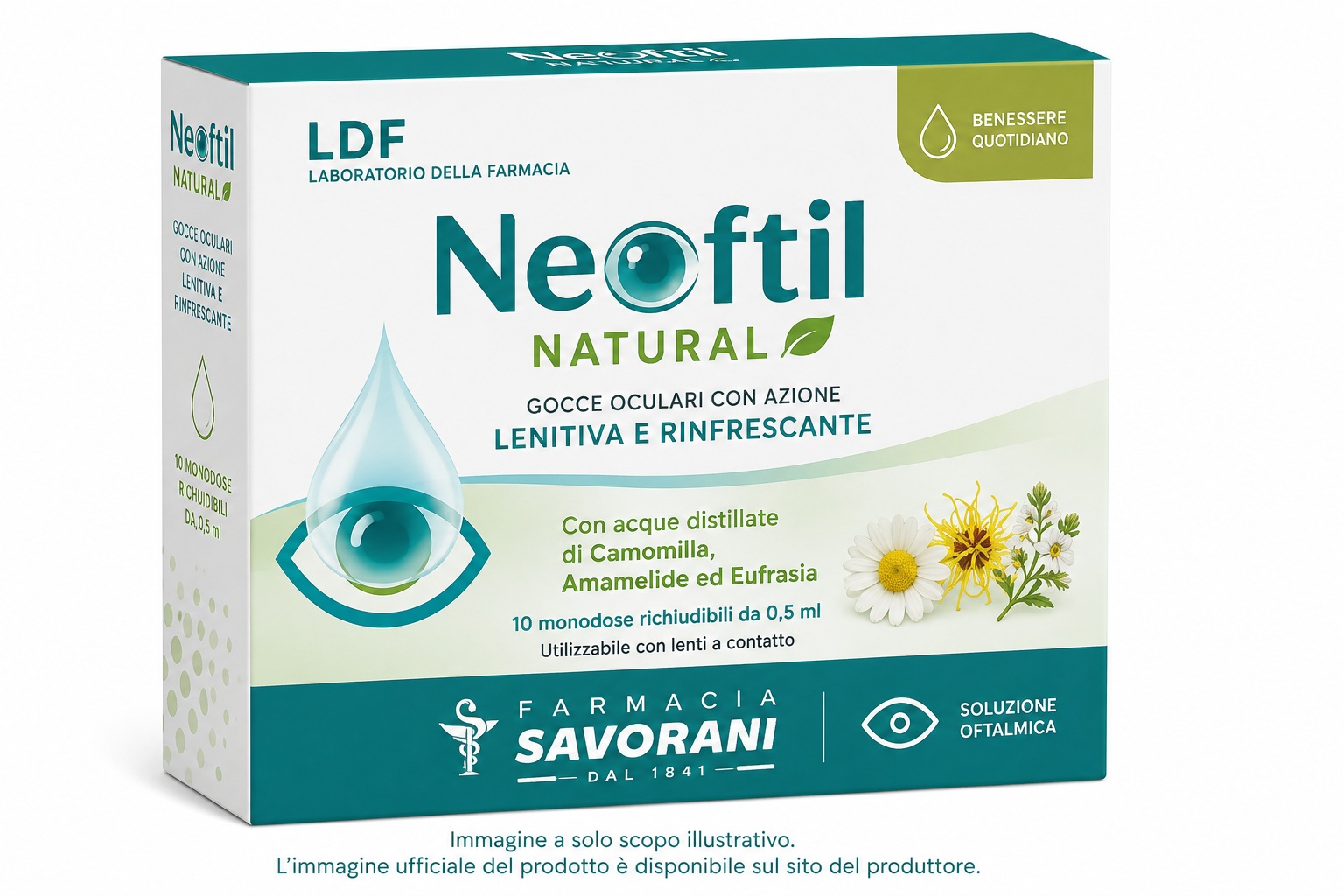 Ldf Neoftil Natural 10 Flaconi Monodose - Neoftil Natural Ldf Neoftil Natural 10 Flaconi Monodose