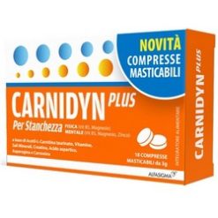 Carnidyn Plus 18 Compresse Masticabili