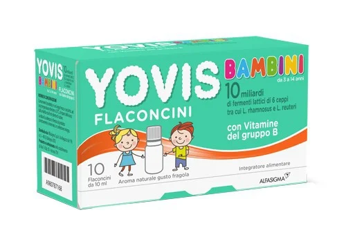 Yovis Bambini Gusto Fragola 10 Flaconi 10 ml