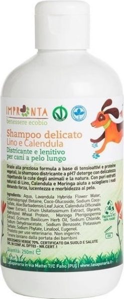 Impronta Bio Shampoo Delicato Pelo Lungo 250 ml