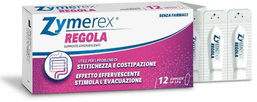 Zymerex Regola 12 Supposte Effervescenti