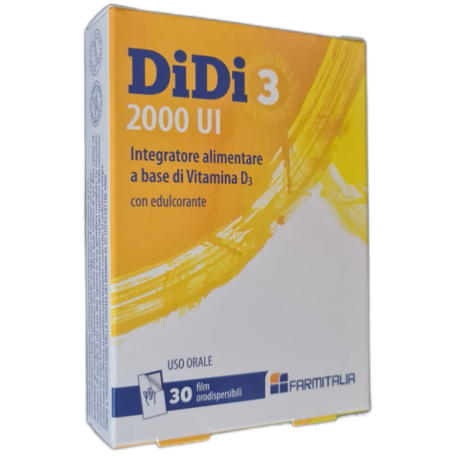Didi3 2000 Ui 30 Compresse Orodispersibili
