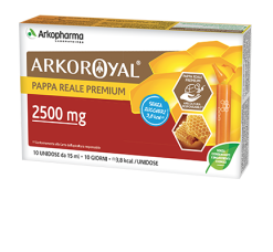 Arkoroyal Pappa Reale 2500 Mg Senza Zuccheri 10 Fiale