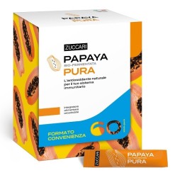 Papaya Pura Bio-Fermentata Integratore Antiossidante e Difese Immunitarie 60 Stick