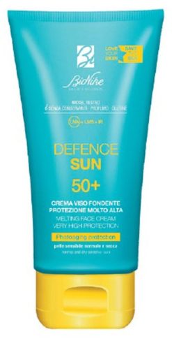 Defence Sun 50 Crema Viso Solare Fondente 50 ml