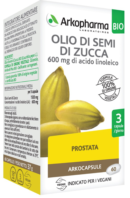 Olio di Semi di Zucca 60 Capsule - 4016963