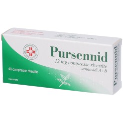 Pursennid 12 mg 40 Compresse Rivestite Lassativo per Stitichezza Occasionale