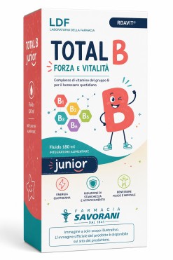 LDF RDAVIT Total B Junior Vitamine del Gruppo B per Bambini Fluido 180 ml
