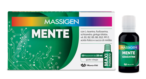 Massigen Mente 10 flaconcini 25 ml - 4064415