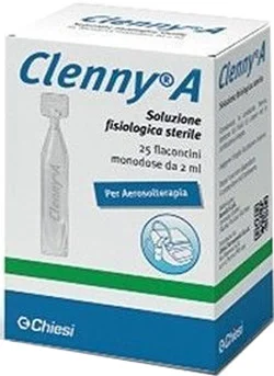 Clenny A Soluzione Fisiologica Sterile Per Aerosolterapia 25 Flaconcini 2  Ml - Prezzo In Offerta