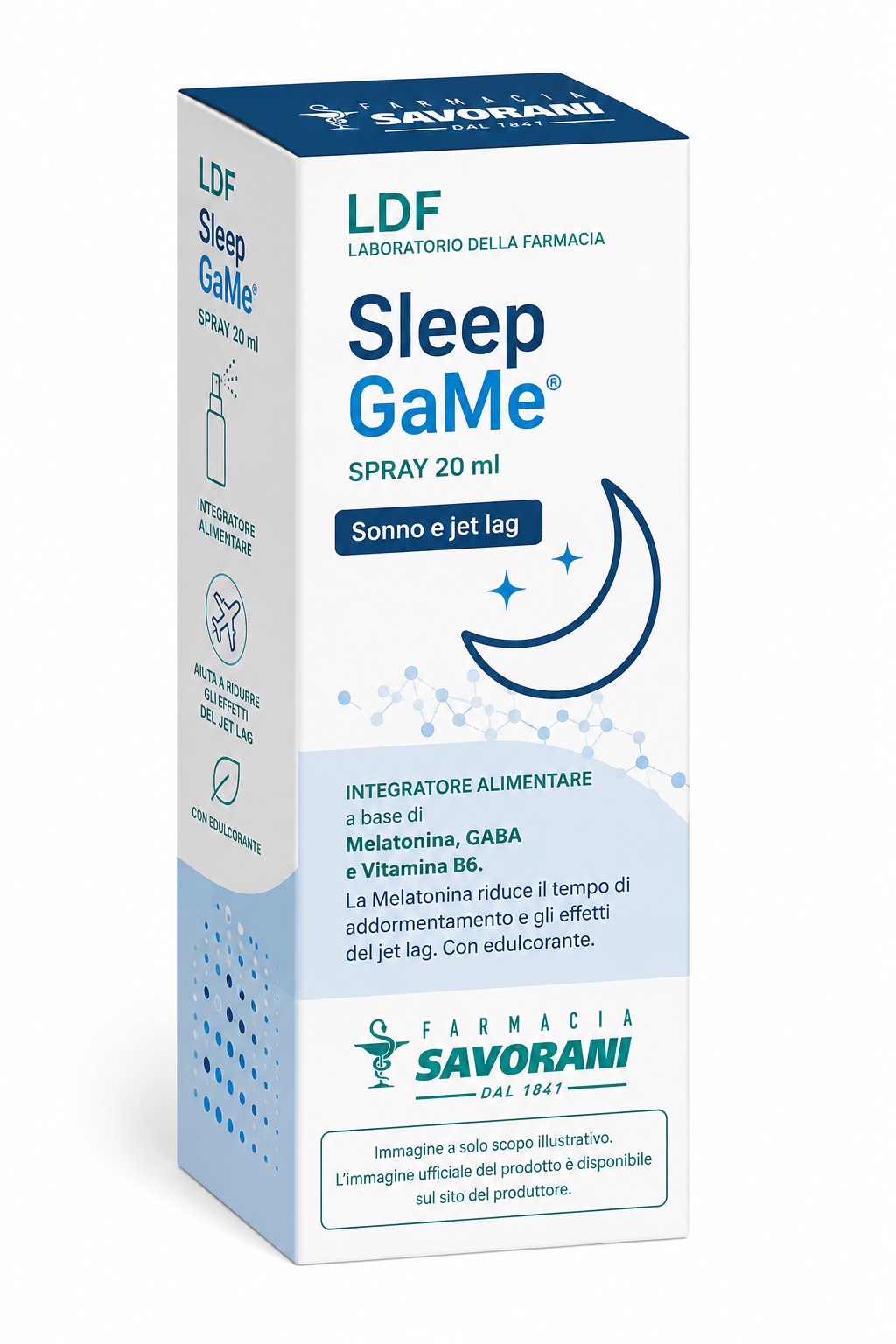 LDF SleepGaMe Integratore per Sonno e Addormentamento con Melatonina GABA e Vitamina B6 Spray 20 ml - LDF SleepGaMe Integratore per Sonno e Addormentamento con Melatonina GABA e Vitamina B6 Spray 20 ml