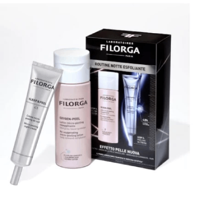 Filorga Cofanetto Pelle Nuova Oxygen Peel 150 ml + Sleep &Peel 40 ml - 5788756