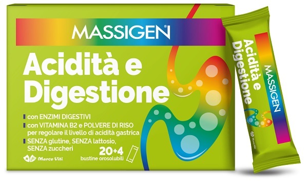Massigen Acidità e Digestione 24 Stick - 6116758
