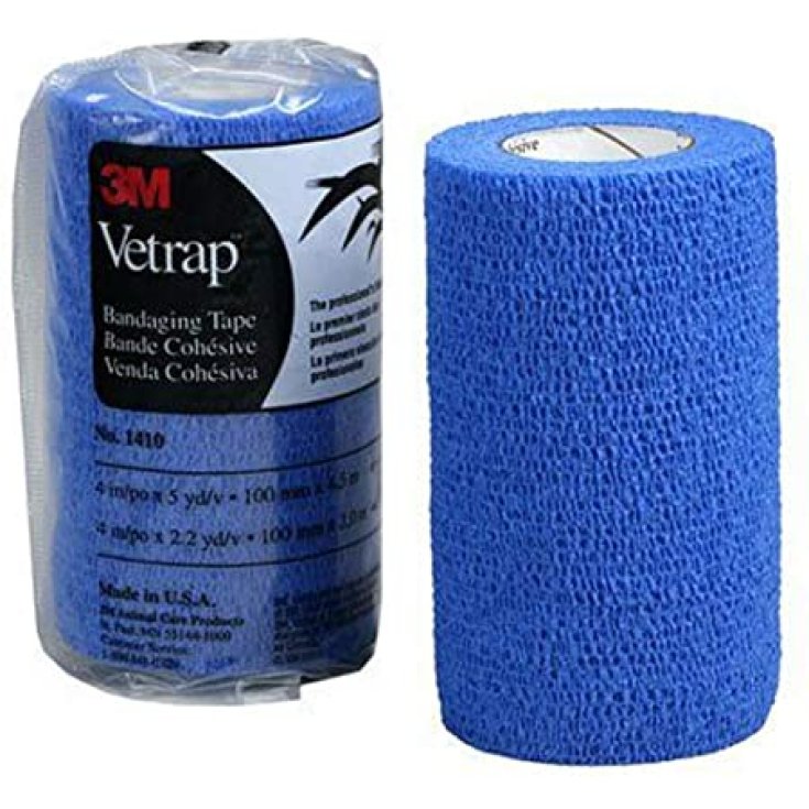 Vetrap Fascia Elastica Blu 10 Cm - 7489036
