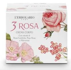 Erbolario 3 Rosa Crema Corpo 200 ml - 10016538