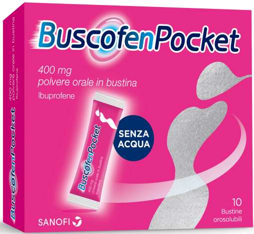 Buscofen Pocket 400 mg 10 bustine