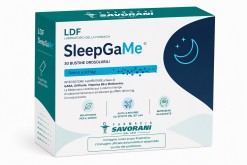 LDF SleepGaMe Integratore per Sonno e Addormentamento con Melatonina GABA e Vitamina B6 30 Stick