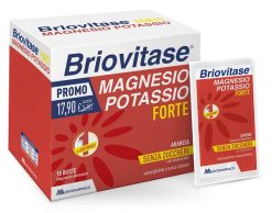 Briovitase Magnesio e Potassio Forte Gusto Arancia 30 Bustine