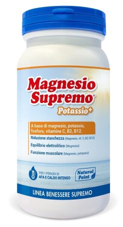 Magnesio Supremo Potassio+150 grammi