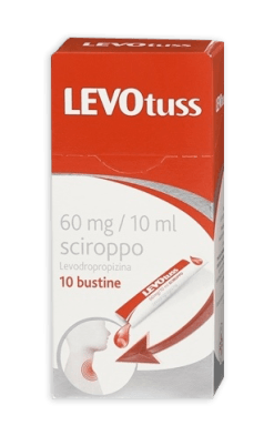 Levotuss Sciroppo 60 mg/10 ml 10 Bustine