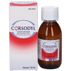 Corsodyl 200 mg/100 ml Collutorio 150 ml