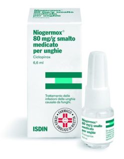 Niogermox 80 mg Smalto Unghie 6,6 ml