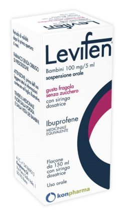 Levifen Orale 150 ml 100 mg/5 ml FRA