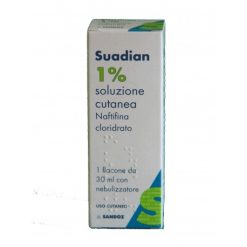 Suadian Soluzione Cutanea 30 ml 1 %+nebul