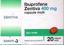 Ibuprofene ZENT 20 Capsule 400 mg