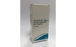 Roxolac 80 mg/g Smalto Medicato Per Unghie Ciclopirox Flacone Da 3 ml