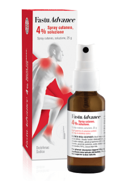 Fastuadvance Spray 25 g 4 %
