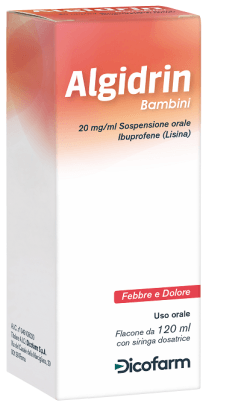 Algidrin BB Orale Sosp 120 ml 20 mg/ml ++ Siringa 5 ml