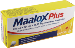 Maalox Plus 30 Compresse Masticabili Importazione GMM