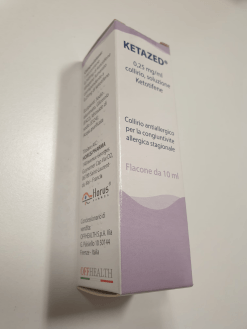 Ketazed COLL 1 Flaconi 10 ml025 mg/ml