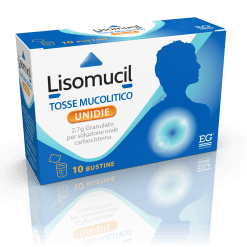 Lisomucil Tosse Muc Unidie 27 g Granulato Per Soluzione Orale Carbocisteina 10 Bustine