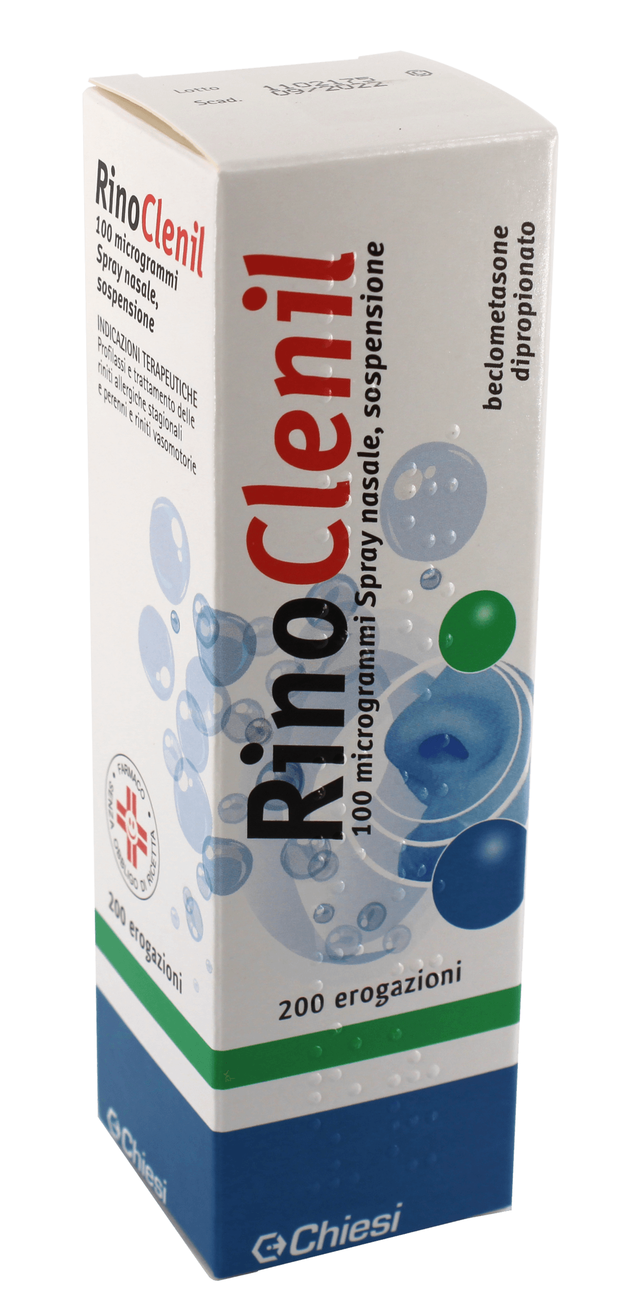 Rinoclenil Spray 100 mcg 200 erogazioni Importazione - Rinoclenil Spray 100 mcg 200 erogazioni Importazione