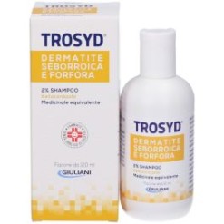 Trosyd Dermatite Seborroica e Forfora 2% Shampoo al Ketoconazolo per Cuoio Capelluto 120 ml