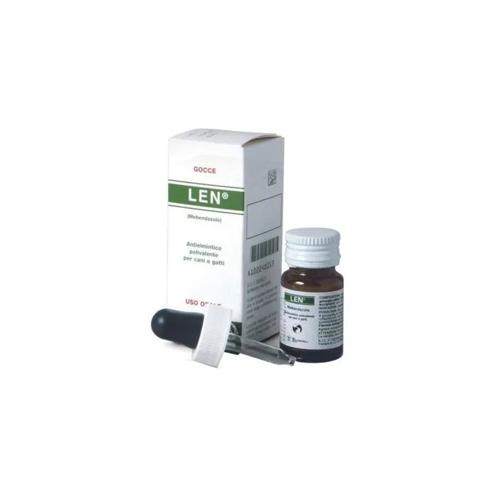 Len 150 mg/ml Gocce Orali Cani e Gatti fino a 10 kg 12 grammi - Len 150 mg/ml Gocce Orali Cani e Gatti fino a 10 kg 12 grammi