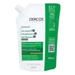 Vichy Dercos Shampoo Antiforfora Ricarica per Capelli Secchi Formato Convenienza 500 ml