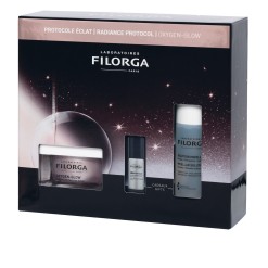 Filorga Cofanetto Natale Oxygen-Glow – Kit Luminosità con Micellare 50 ml + NCEF-Revitalize Serum 5 ml + Crema Oxygen-Glow 50 ml
