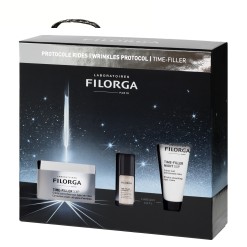 Filorga Cofanetto di Natale Time-Filler - Siero Intensive 5XP  5 ml + Time-Filler 5XP Crema Giorno 50 ml + Time-Filler Night 5XP 15 ml